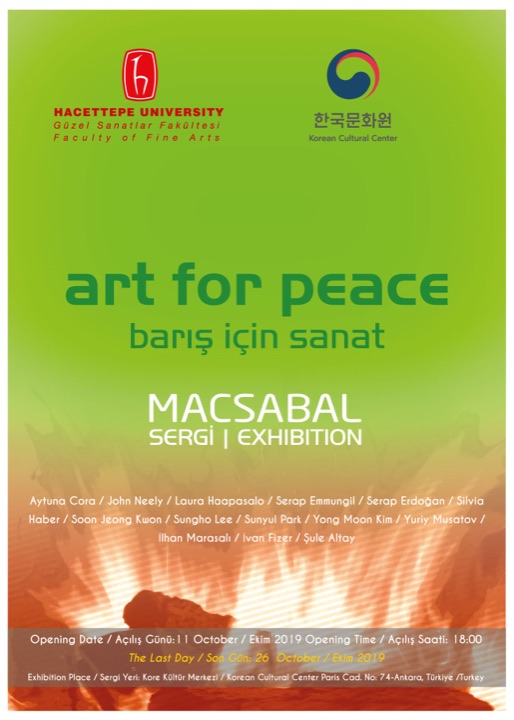 Art for Peace Exhibition Poster